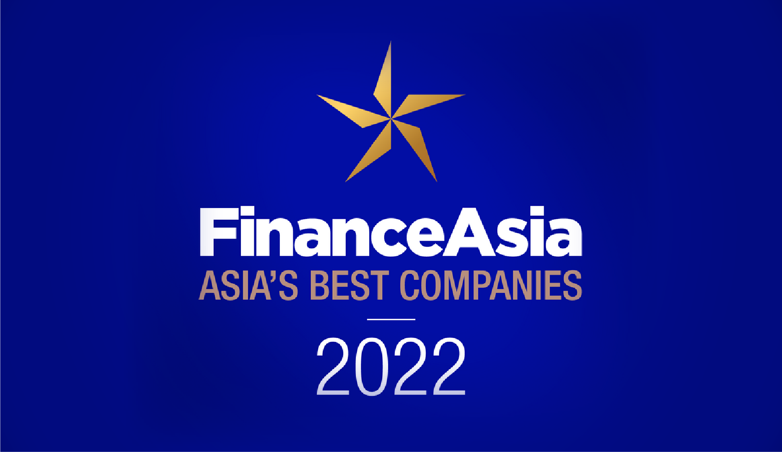 Awarded by FinanceAsia Magazine