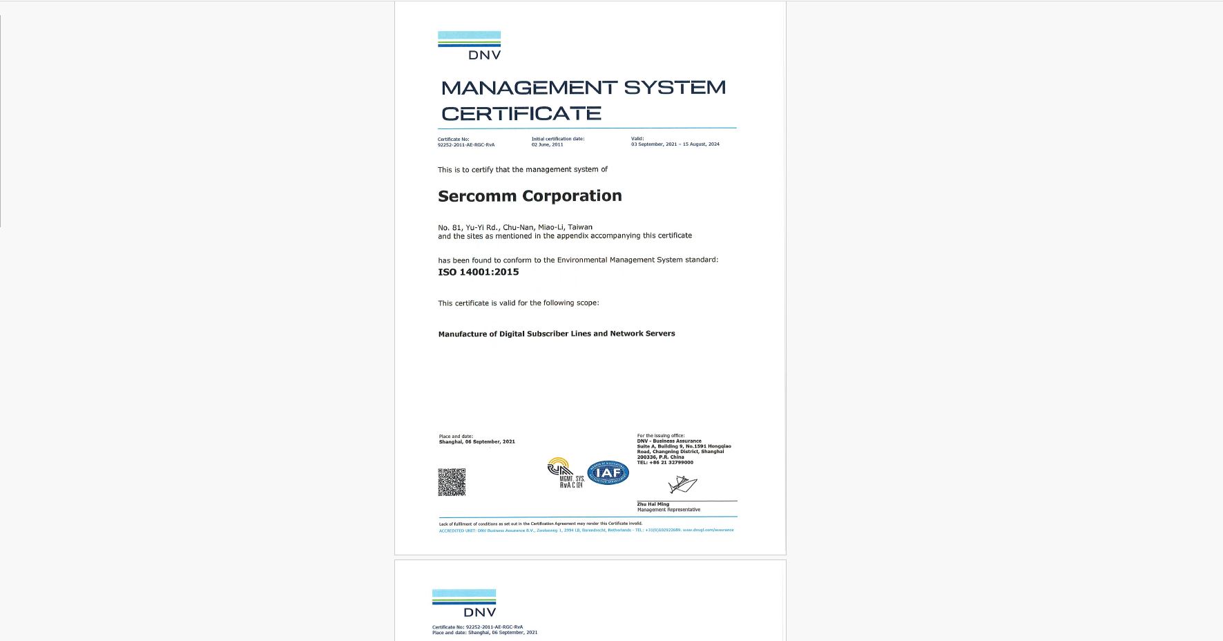 Environmental Management System